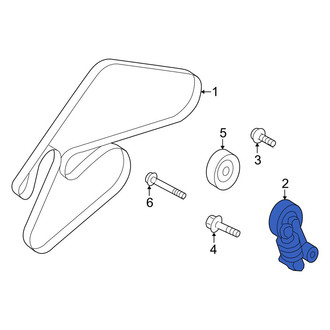 Kia OE - Accessory Drive Belt Tensioner Assembly