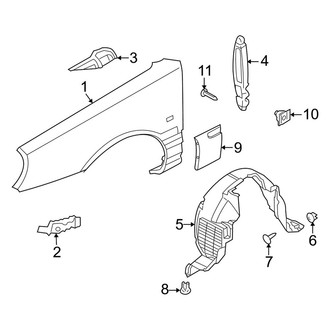 Kia OE - Fender & Components