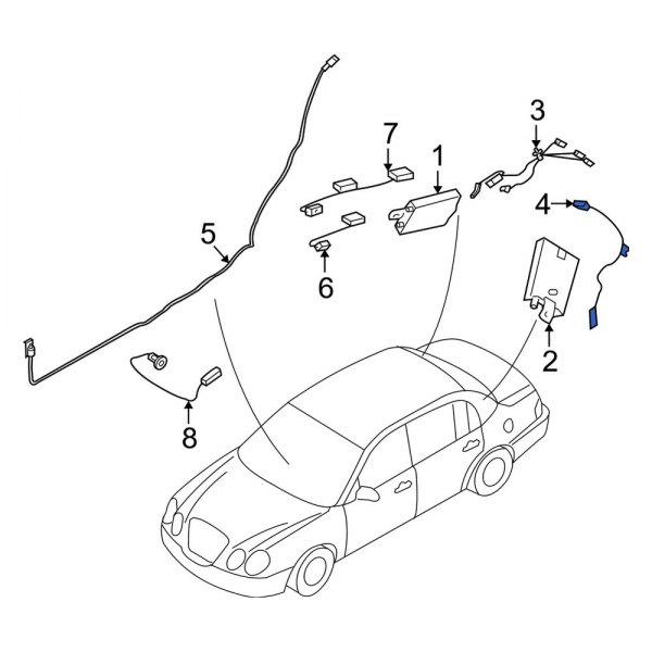 Audio Amplifier Wiring Harness