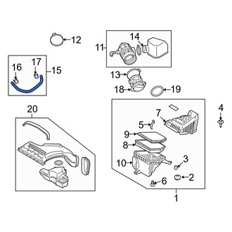 Kia OE - Engine Air Intake Hose