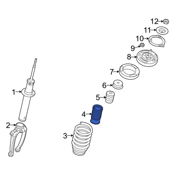 Suspension Strut Bellows