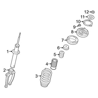 Kia OE - Front Suspension - Struts & Components