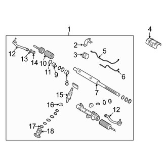 Kia OE - Steering Gear & Linkage (Base)