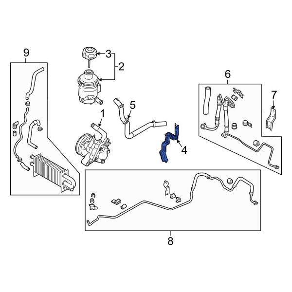 Power Steering Pump Bracket