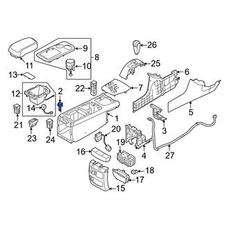Kia OE - Console Bolt