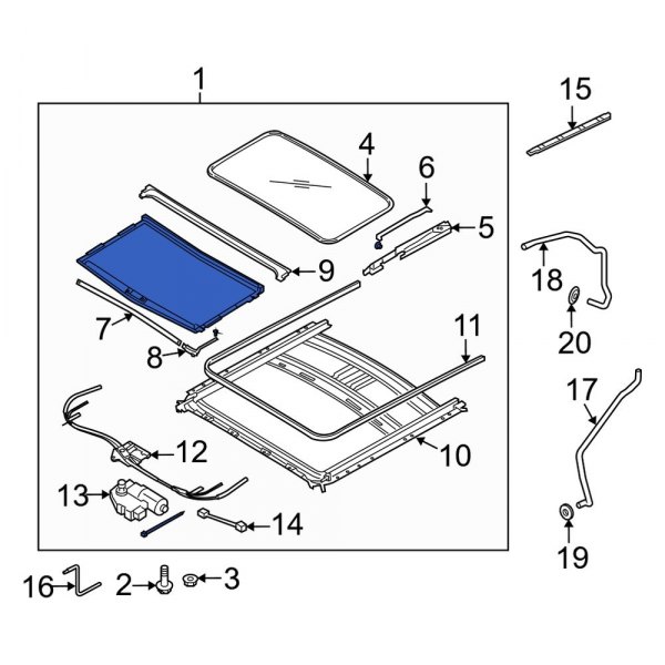 Sunroof Assembly