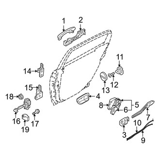 Kia OE - Rear Door - Lock & Hardware
