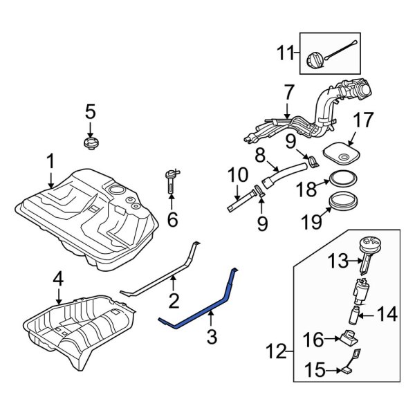 Fuel Tank Strap