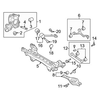 Kia OE - Rear Suspension - Suspension Components