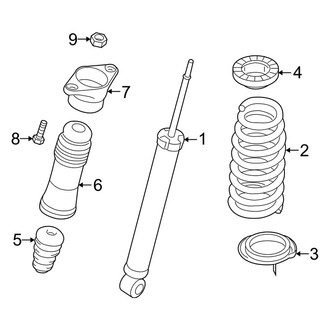 Kia OE - Rear Suspension - Shocks & Components