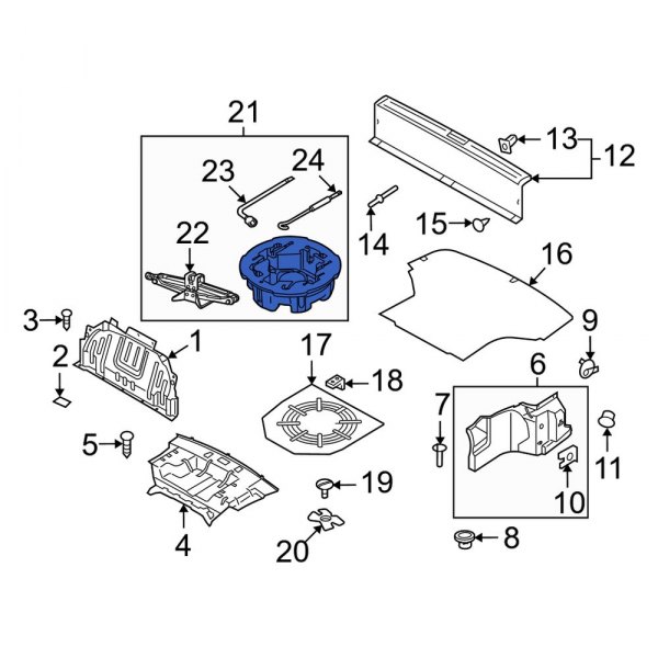 Spare Tire Bracket