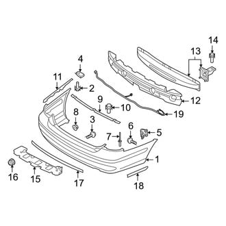 Kia OE - Rear Bumper - Bumper & Components
