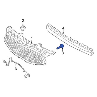 Kia OE - Bumper Impact Bar Screw