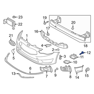 Kia OE - Bumper Trim Screw