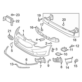 Kia OE - Front Bumper & Grille - Bumper & Components