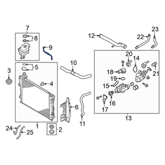 Kia OE - Engine Coolant Reservoir Hose