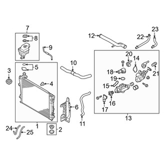 Kia OE - Cooling - Radiator & Components
