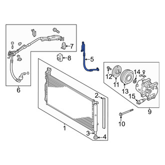 Kia OE - A/C Refrigerant Discharge Hose
