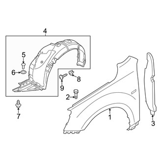 Kia OE - Fender & Components