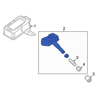 Kia OE - Tire Pressure Monitoring System (TPMS) Sensor