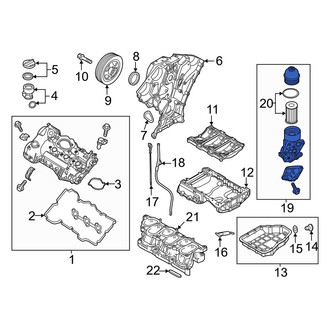 Kia OE - Engine Oil Filter Housing