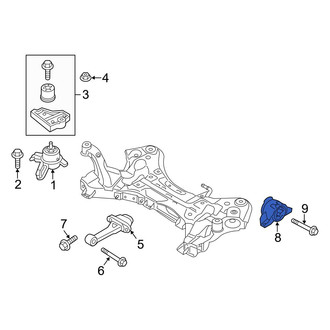 Kia OE - Automatic Transmission Mount Bracket