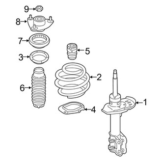 Kia OE - Front Suspension - Struts & Components