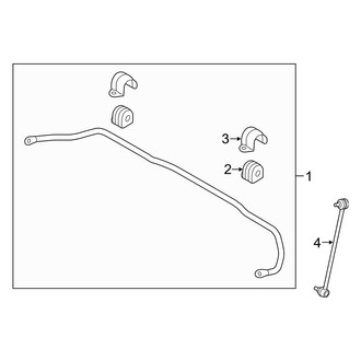 Kia OE - Front Suspension - Stabilizer Bar & Components (Limited / Premium)