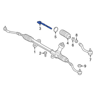 Kia OE - Left Outer Steering Tie Rod End