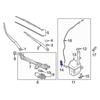 Kia OE - Windshield Washer Pump