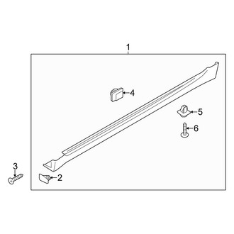 Kia OE - Pillars, Rocker & Floor - Exterior Trim
