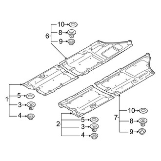 Kia OE - Pillars, Rocker & Floor - Under Cover & Splash Shields