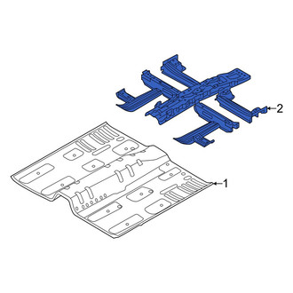 Kia OE - Center Right Floor Pan Reinforcement