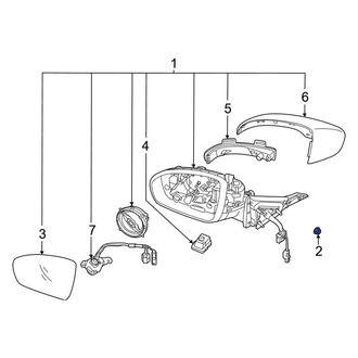 Kia OE - Door Mirror Nut