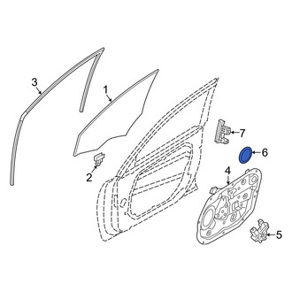 Kia OE - Door Panel Carrier Screw Cap