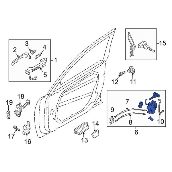 Door Latch Assembly