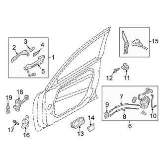 Kia OE - Front Door - Lock & Hardware