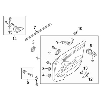 Kia OE - Front Door - Interior Trim