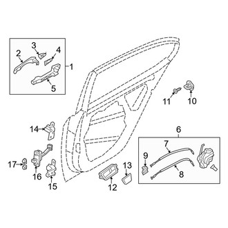 Kia OE - Rear Door - Lock & Hardware