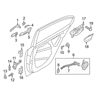 Kia OE - Rear Door - Lock & Hardware