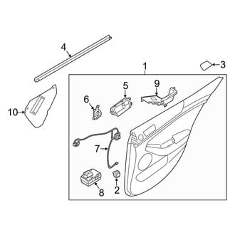 Kia OE - Rear Door - Interior Trim