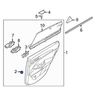 Kia OE - Lower Door Interior Trim Panel Retainer