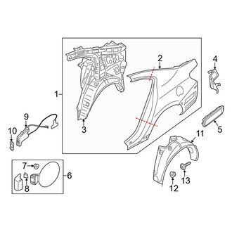 Kia OE - Quarter Panel & Components