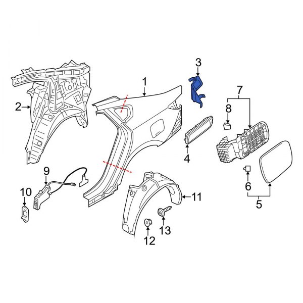 Tail Light Pocket