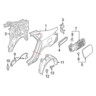 Kia OE - Quarter Panel & Components