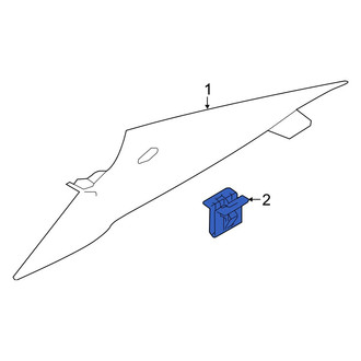 Kia OE - Body C-Pillar Trim Panel Clip
