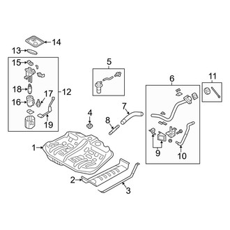 Kia OE - Fuel System Components