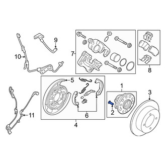 Kia OE - Wheel Lug Stud