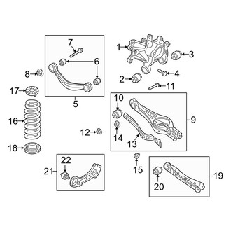 Kia OE - Rear Suspension - Suspension Components