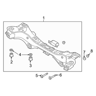 Kia OE - Rear Suspension - Suspension Mounting